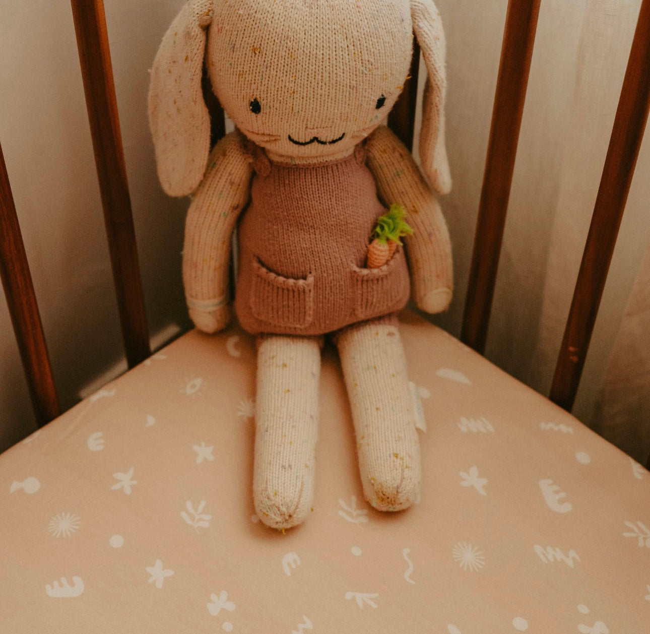 Fox & Fallow Organic Fitted Cot Sheet- Fresco