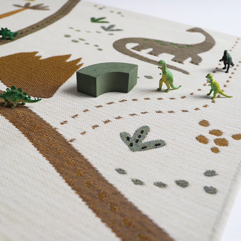 Nattiot Little Jurassic woven rug