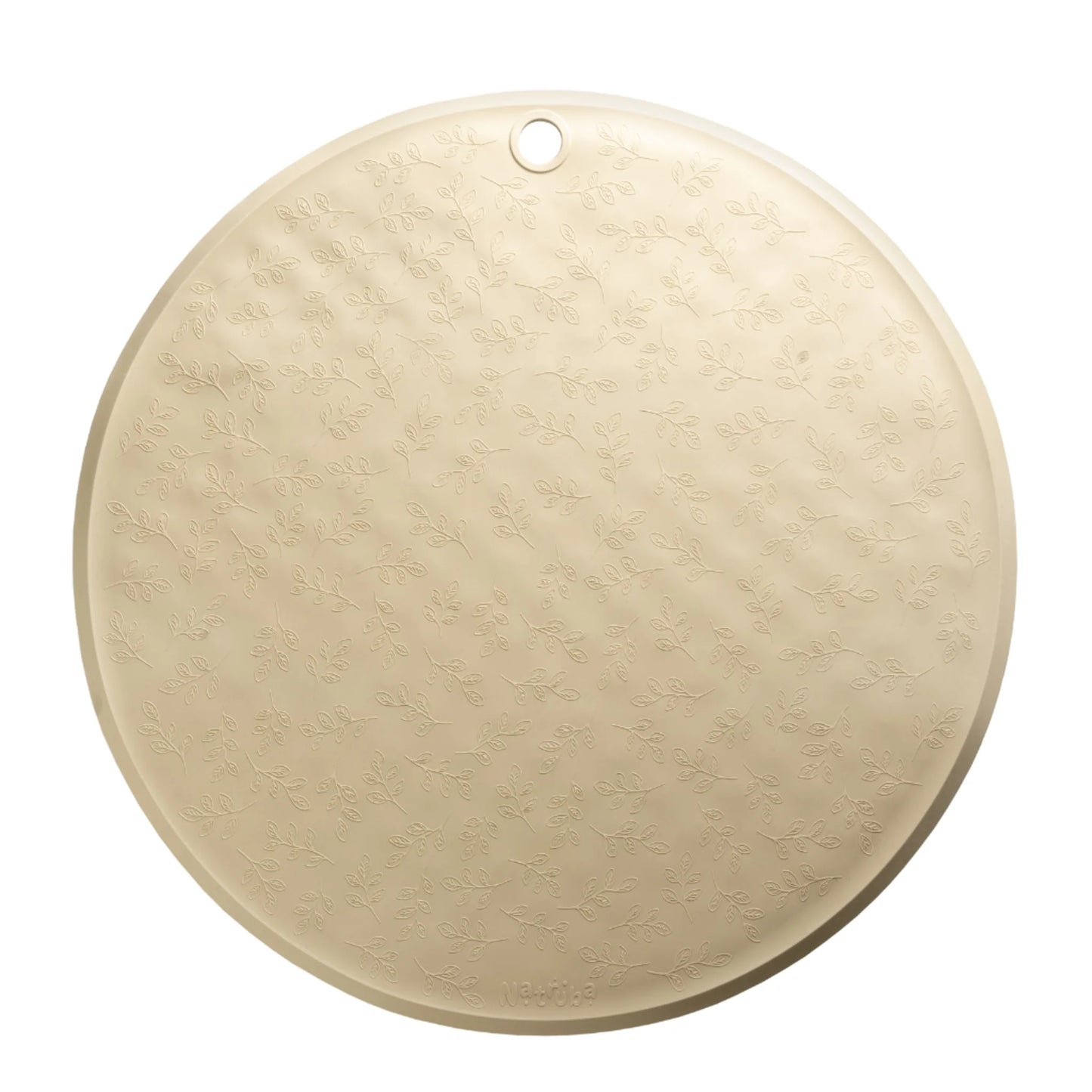 Leafy Round Bath Mat- Sage