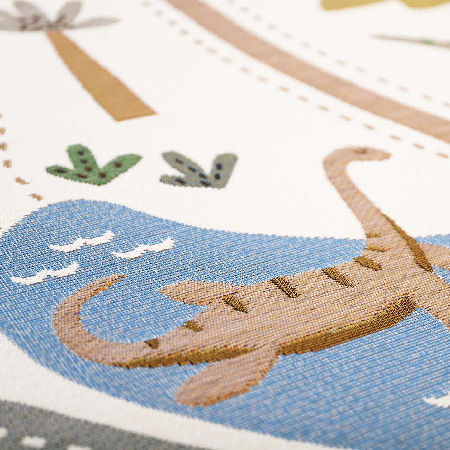 Nattiot Little Jurassic woven rug