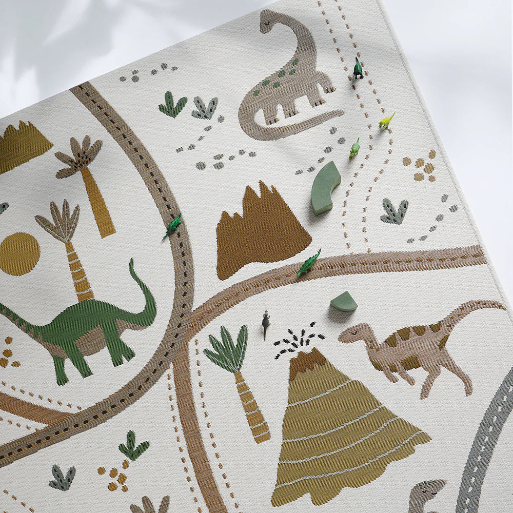 Nattiot Little Jurassic woven rug