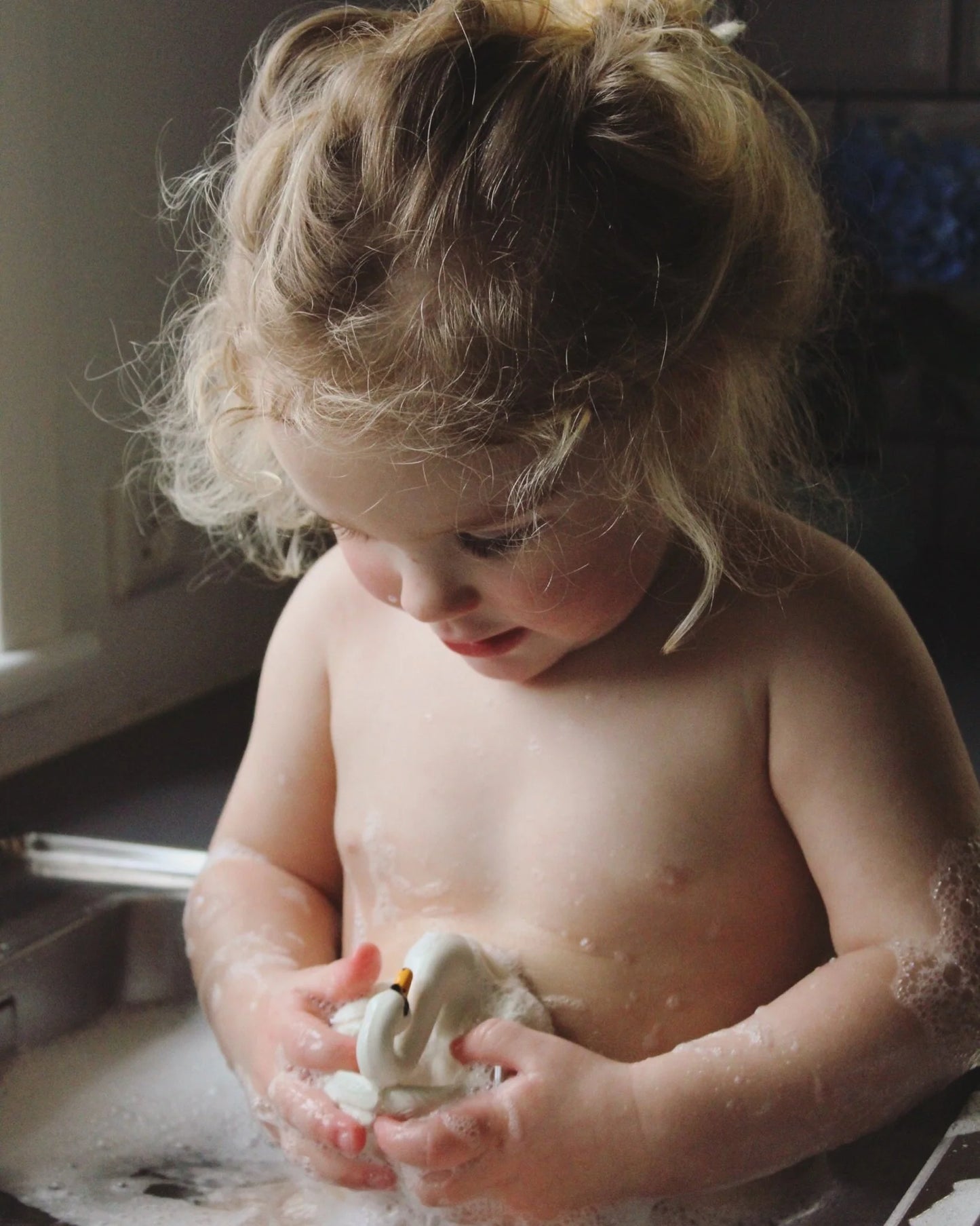 Natruba Natural rubber Bath Toy- Swan