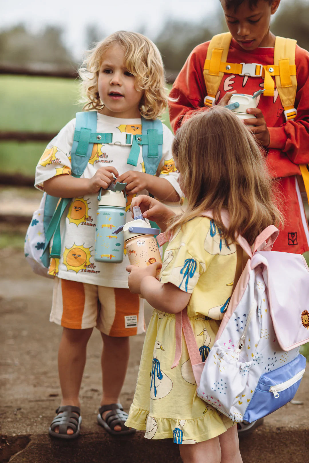 The Cotton Cloud backpack- Wild Child
