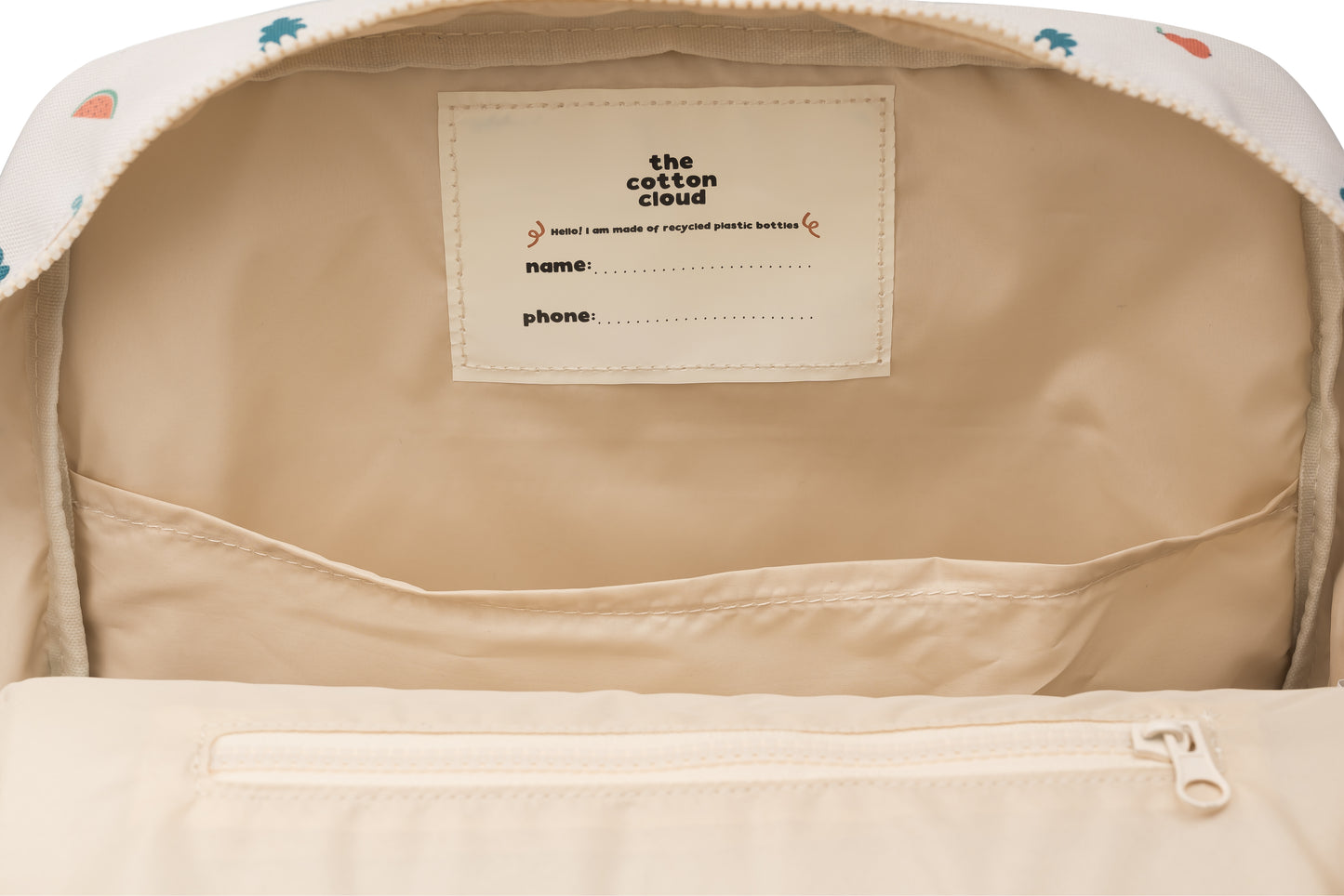 The Cotton Cloud backpack- Wild Child