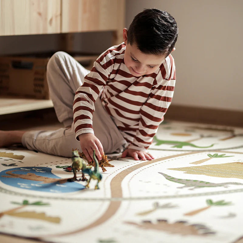 Nattiot Little Jurassic woven rug