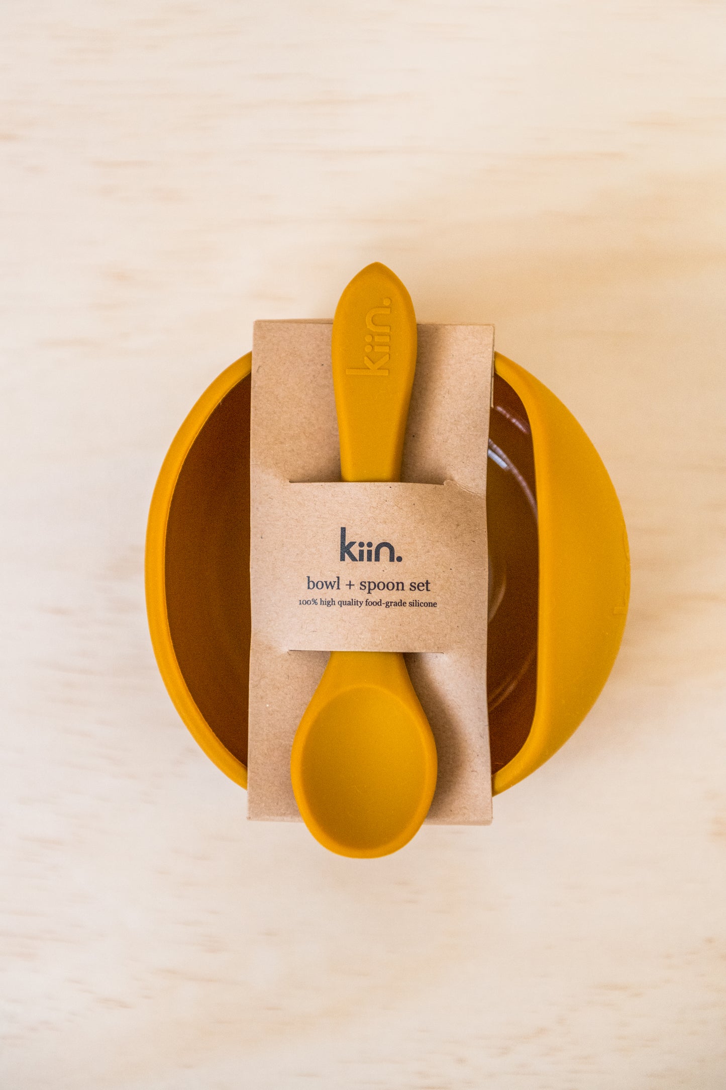 Kiin Baby Silicone Bowl + Spoon Set