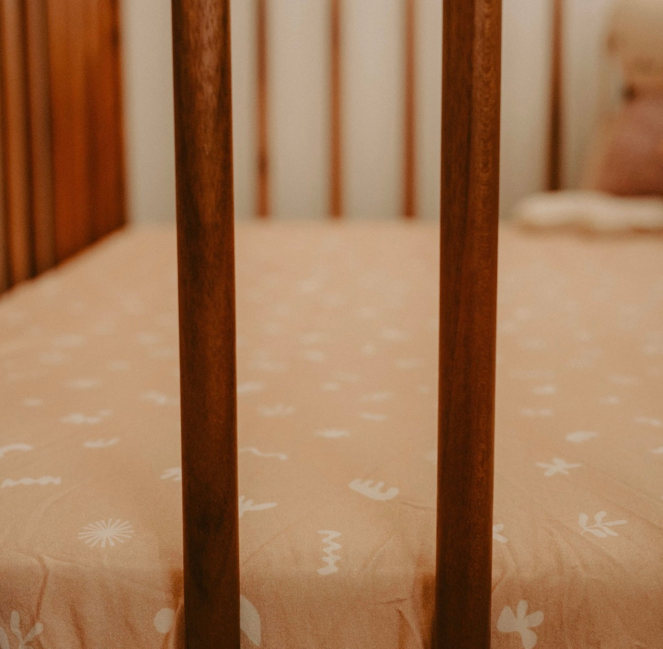 Fox & Fallow Organic Fitted Cot Sheet- Fresco