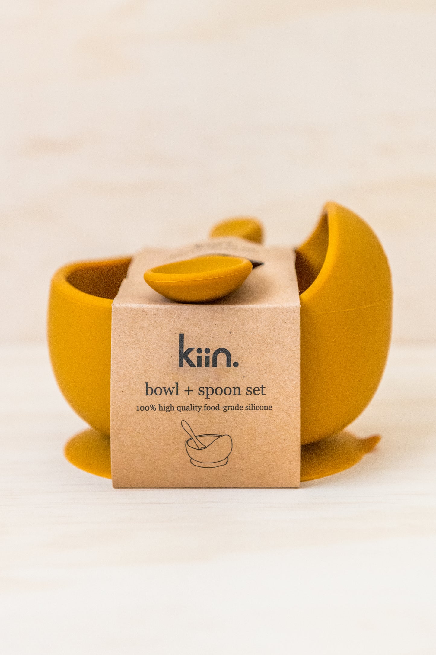 Kiin Baby Silicone Bowl + Spoon Set