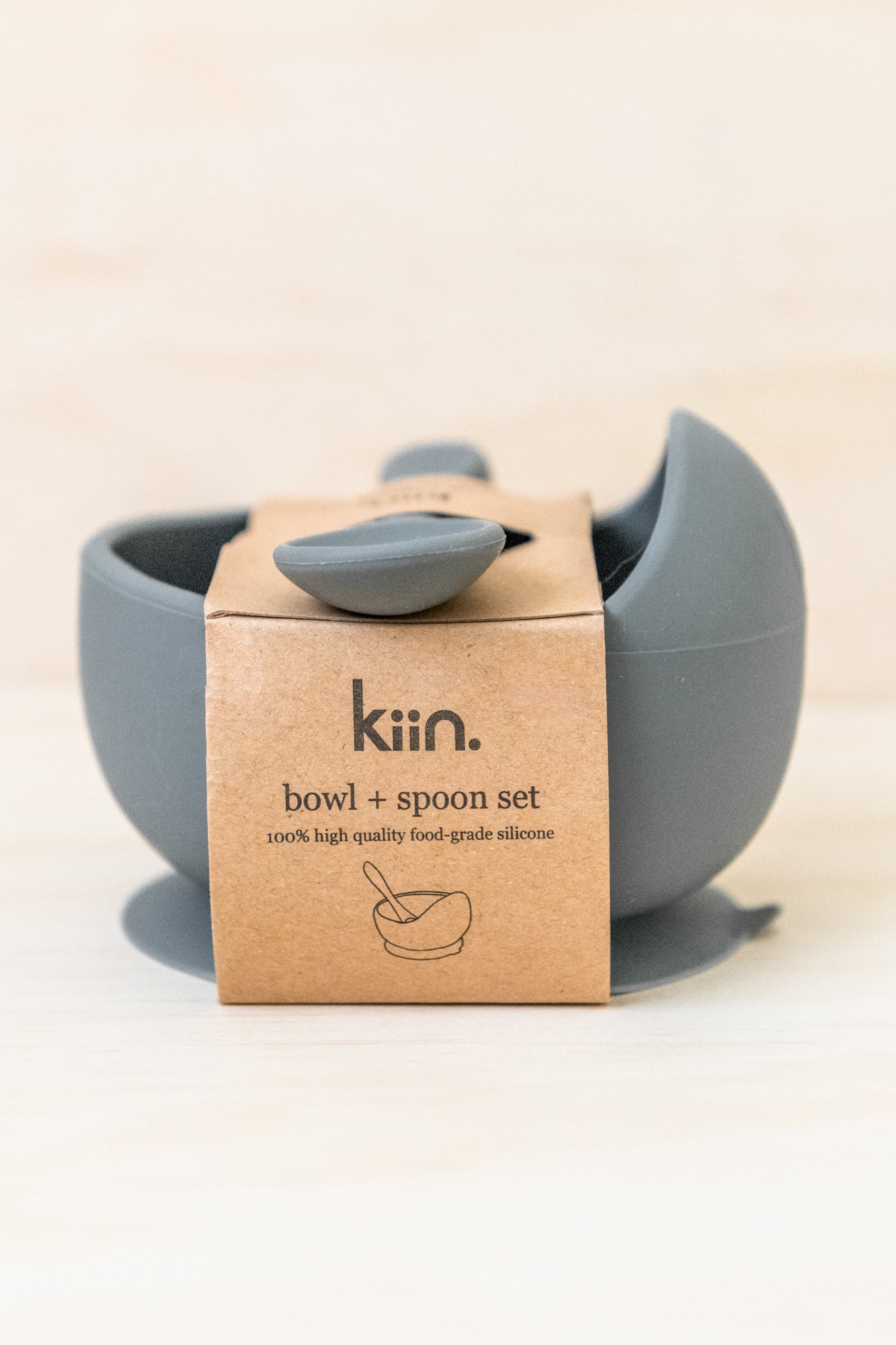 Kiin Baby Silicone Bowl + Spoon Set