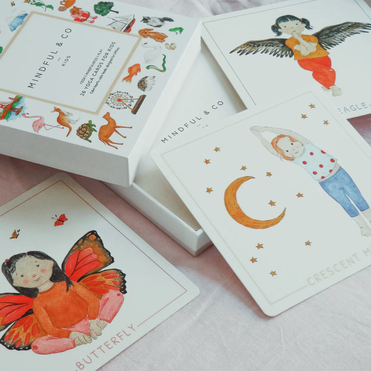Mindful & Co Yoga Flash Cards