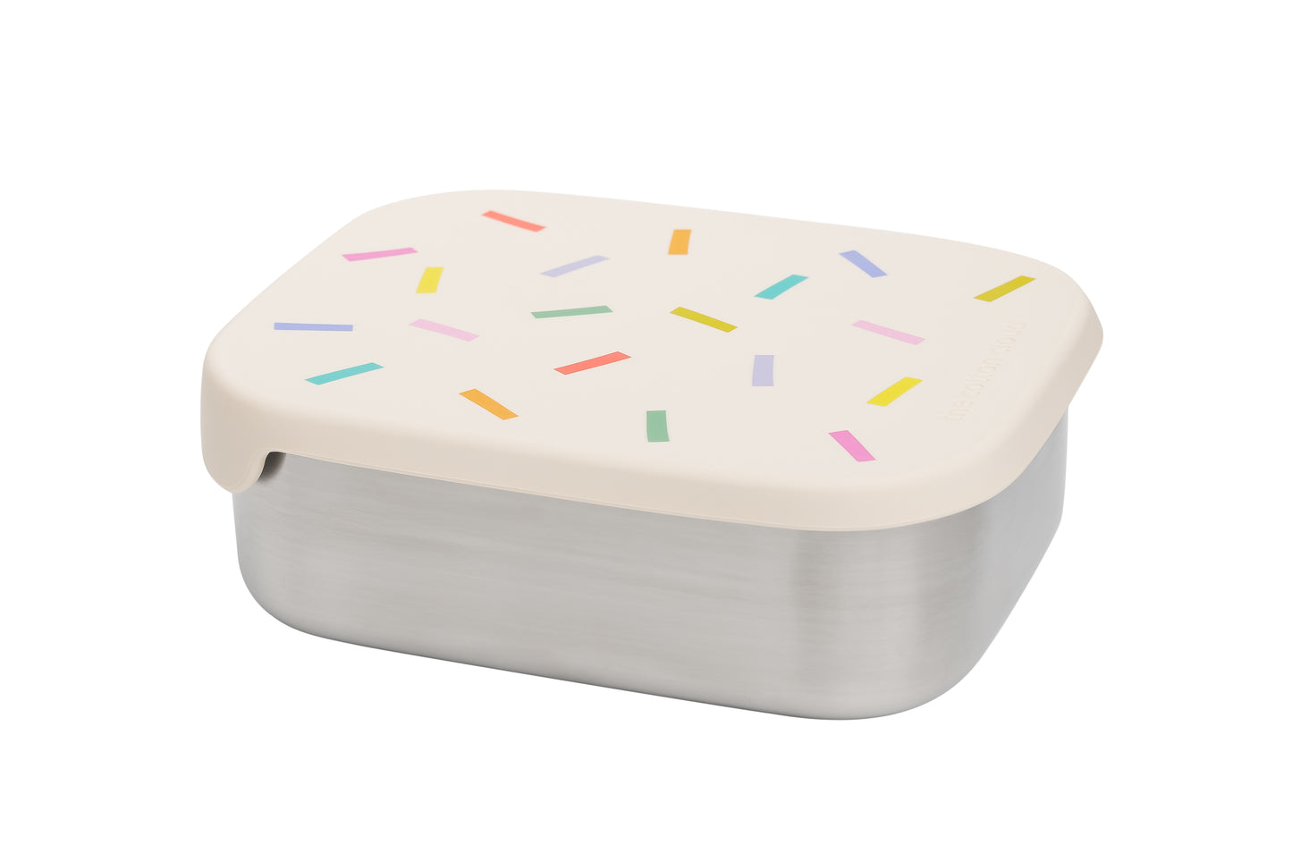 The Cotton Cloud stainless steel lunch box- Confetti