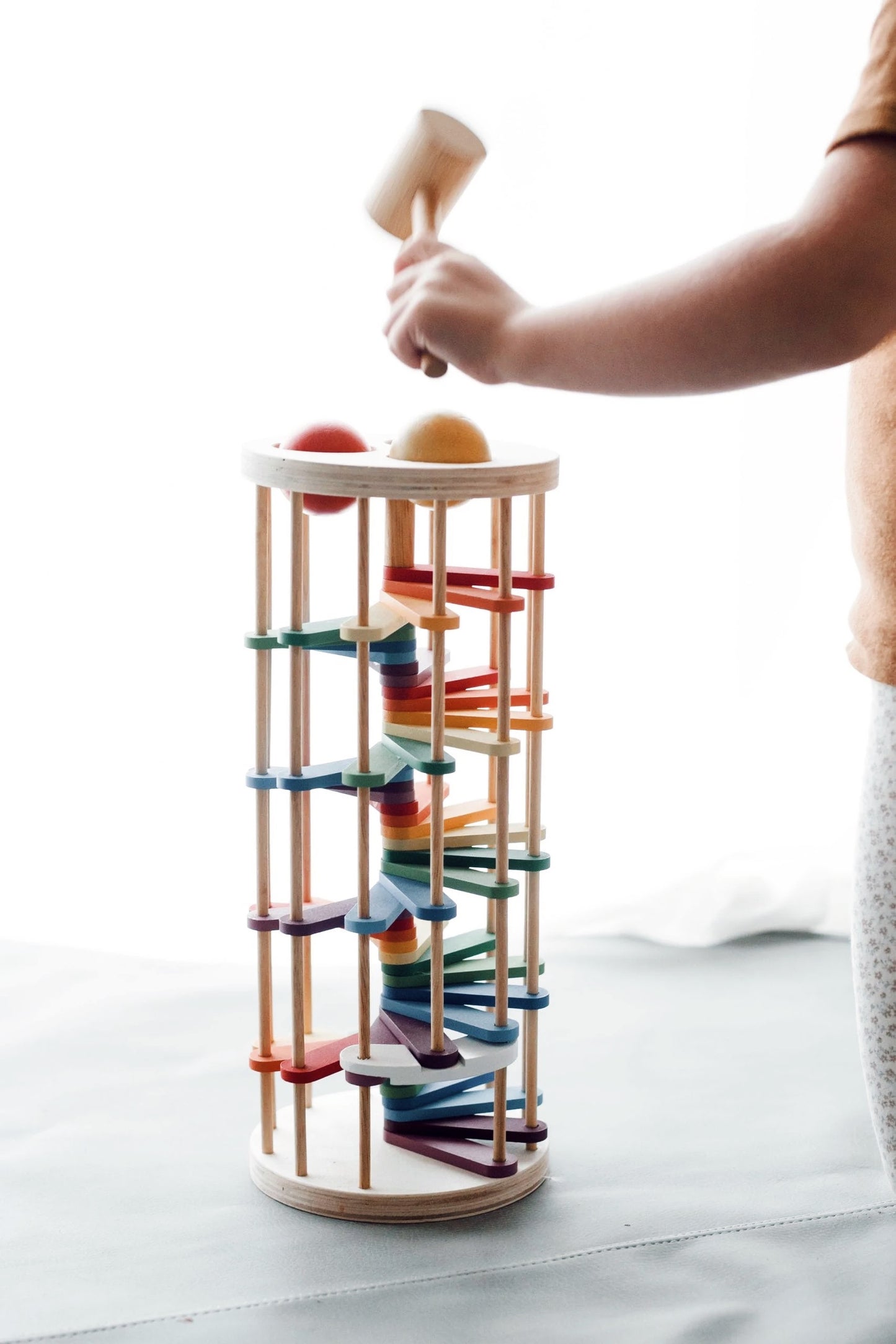 Qtoys Pound A Ball Tower