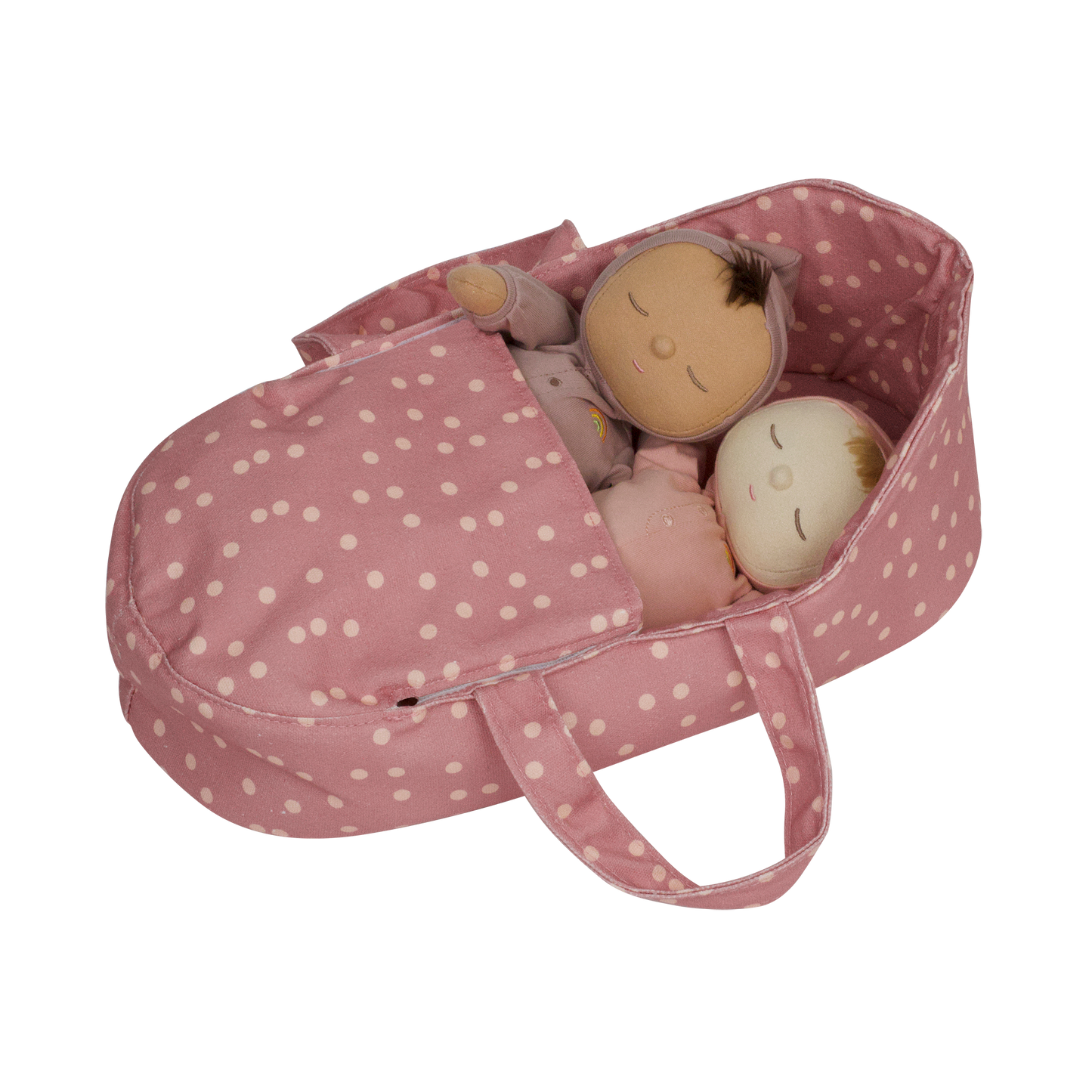 Olli Ella Dinkum Dolls Carry Cot - Polka Dot