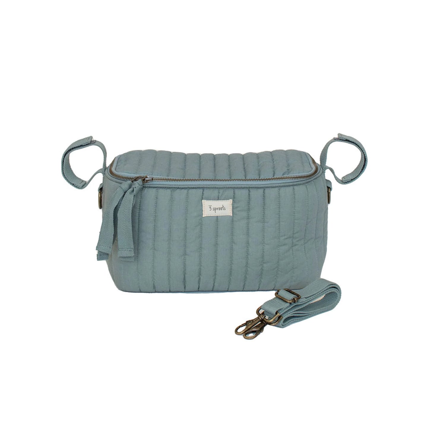 3 Sprouts Quilted Stroller Organizer- Balsam