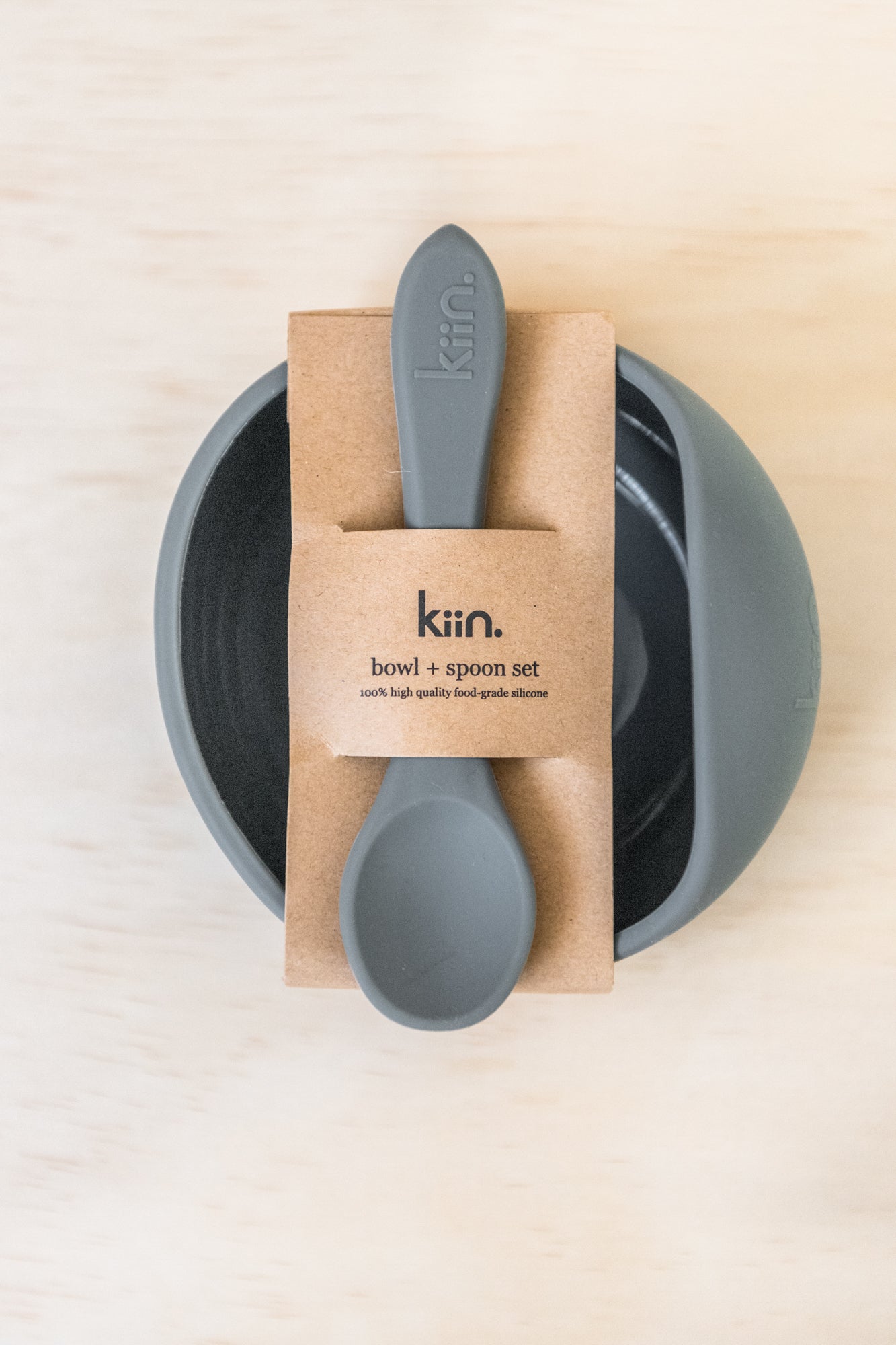 Kiin Baby Silicone Bowl + Spoon Set
