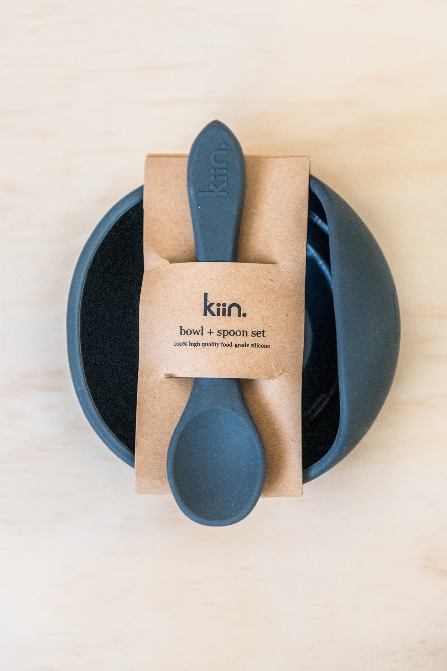 Kiin Baby Silicone Bowl + Spoon Set