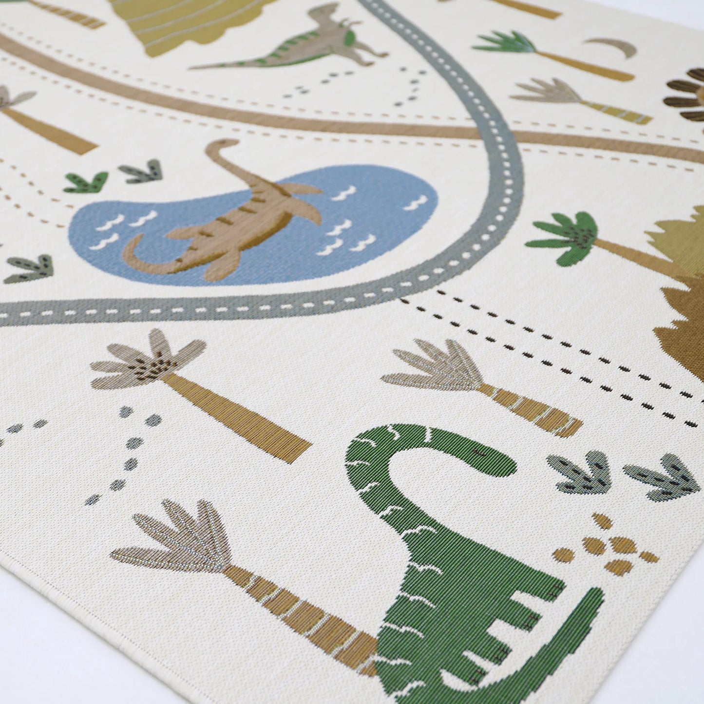 Nattiot Little Jurassic woven rug