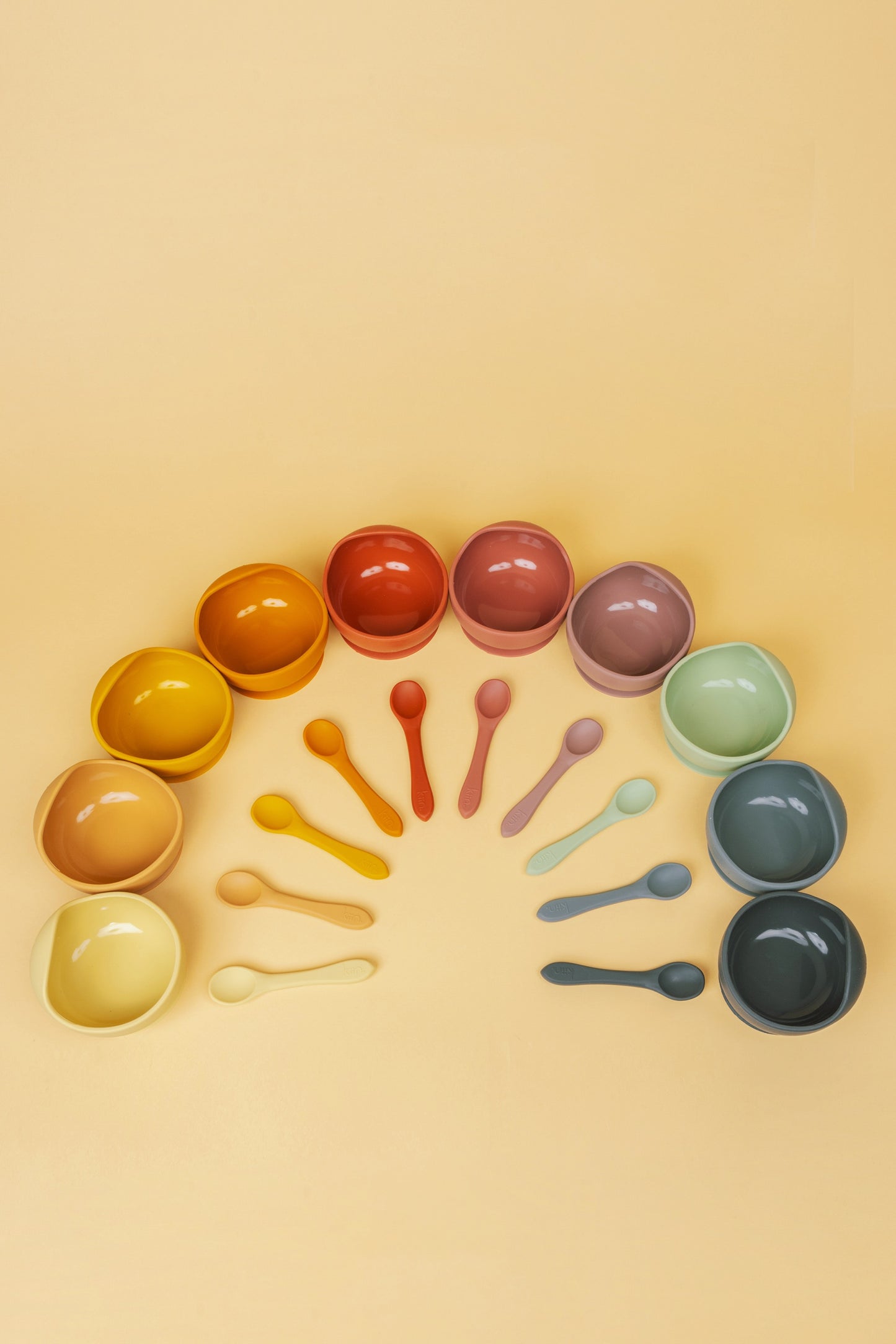 Kiin Baby Silicone Bowl + Spoon Set