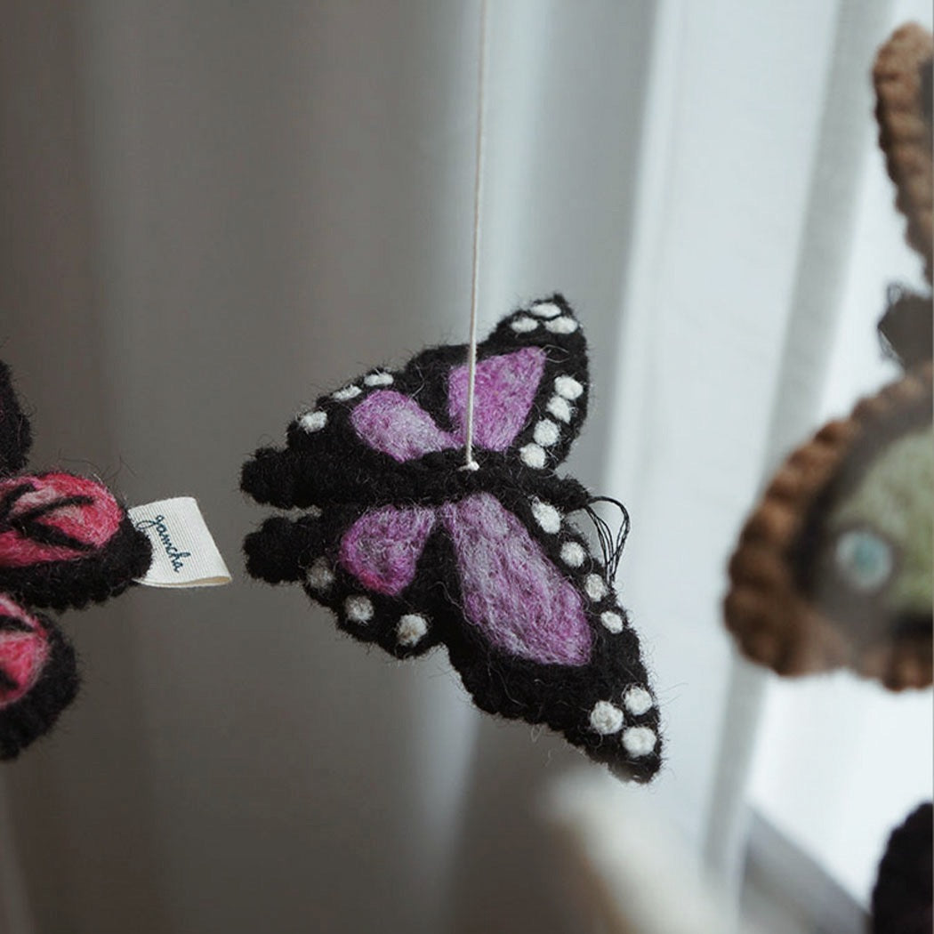 Gamcha Butterfly Baby Mobile- Pastels