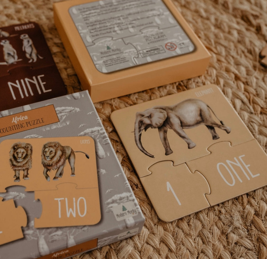 Modern Monty Africa counting puzzle