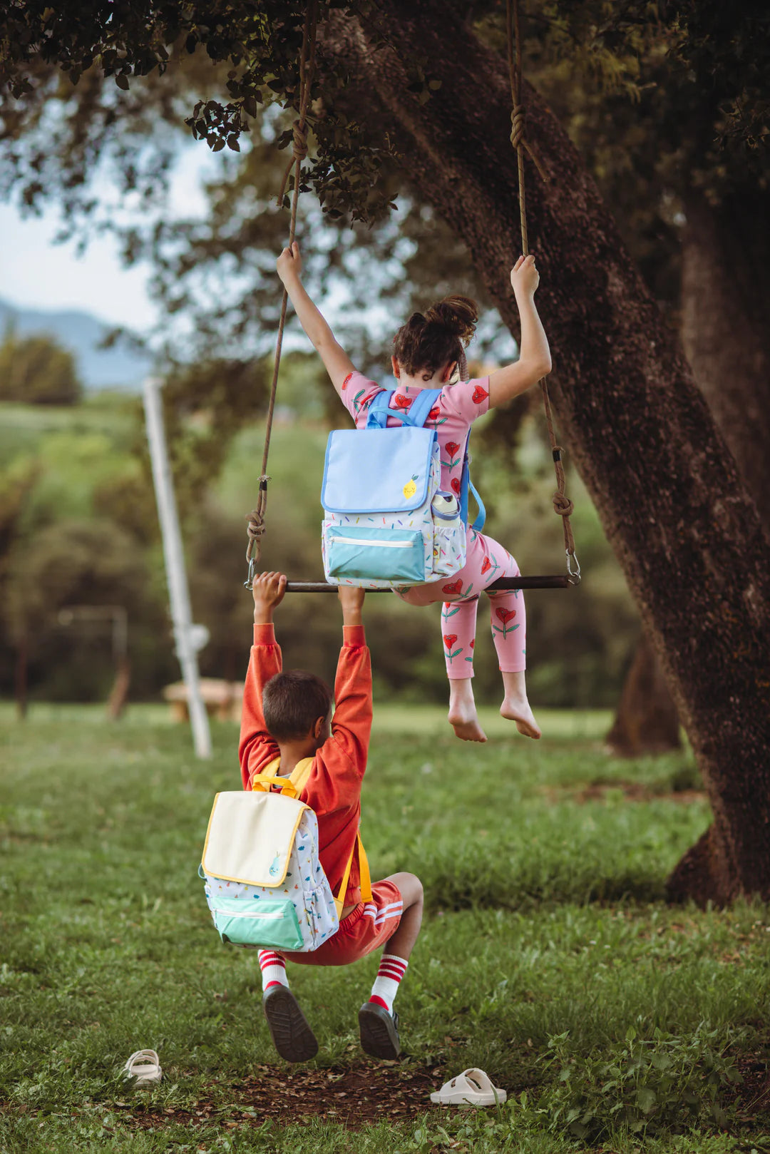 The Cotton Cloud backpack- Tiny Bits