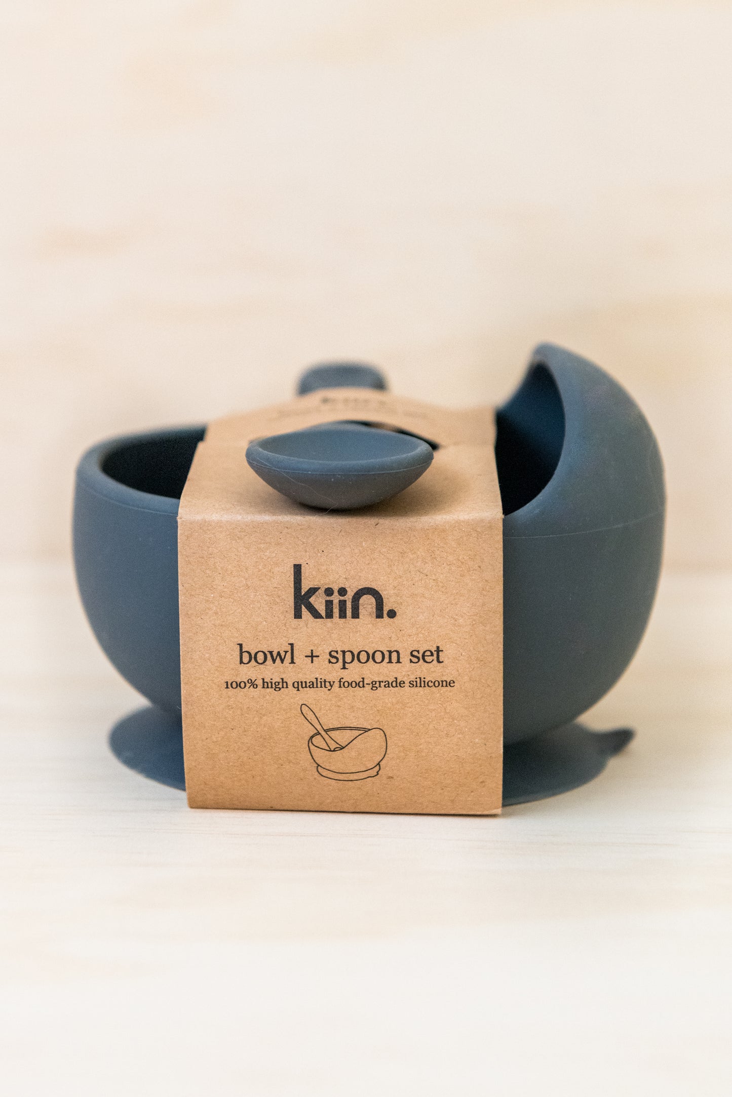 Kiin Baby Silicone Bowl + Spoon Set