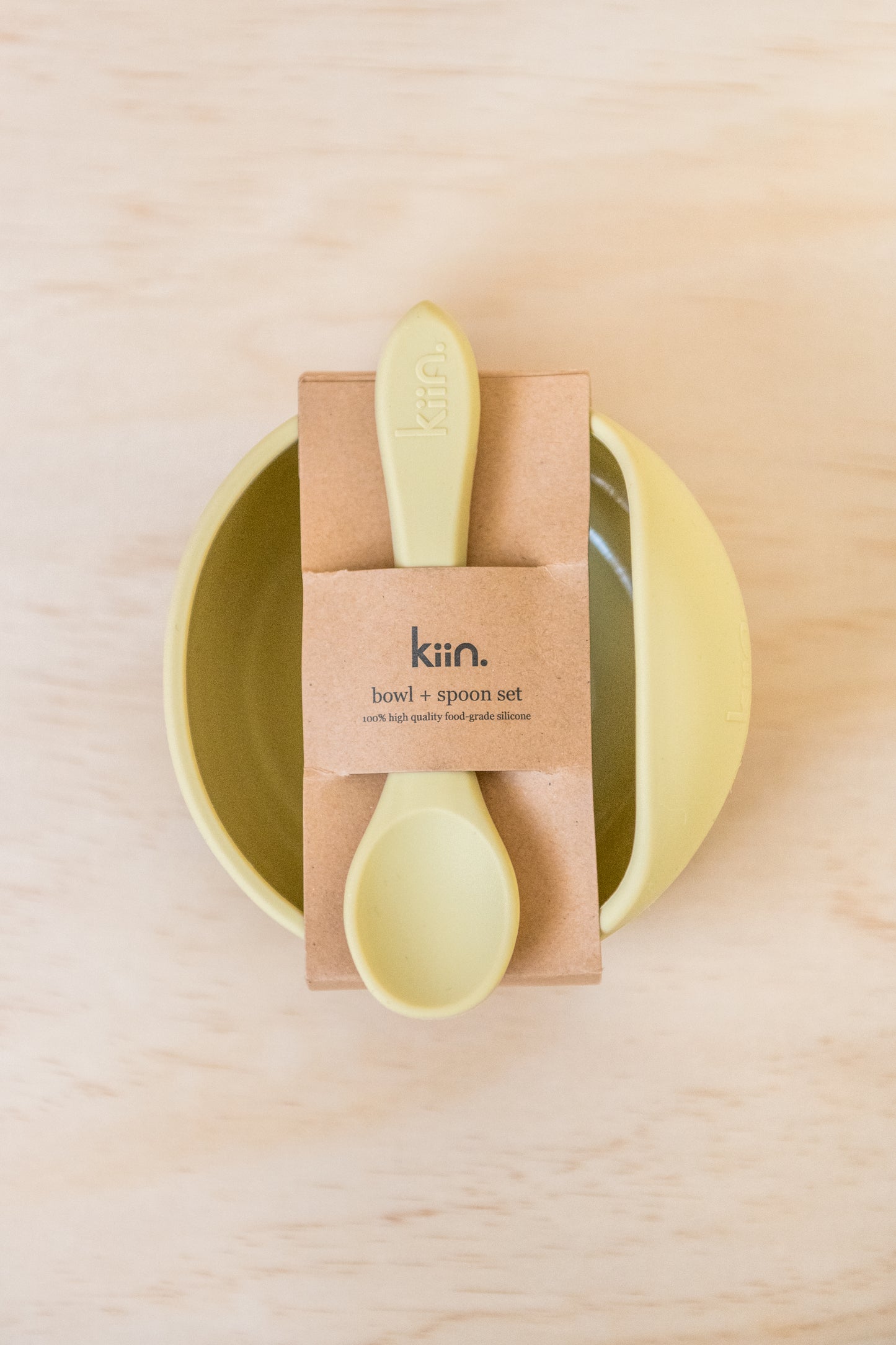 Kiin Baby Silicone Bowl + Spoon Set