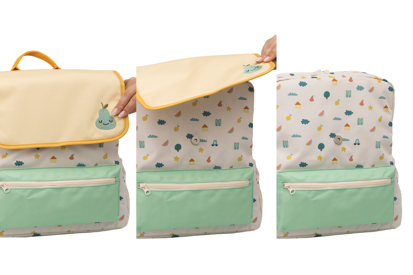 The Cotton Cloud backpack- Tiny Bits