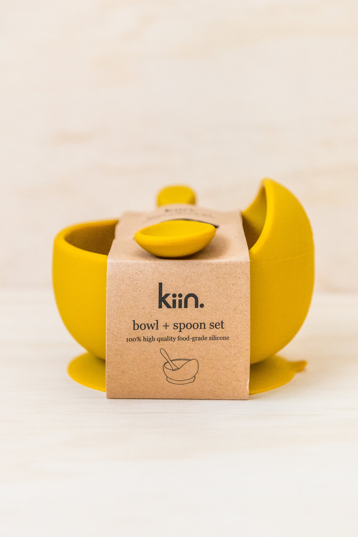 Kiin Baby Silicone Bowl + Spoon Set
