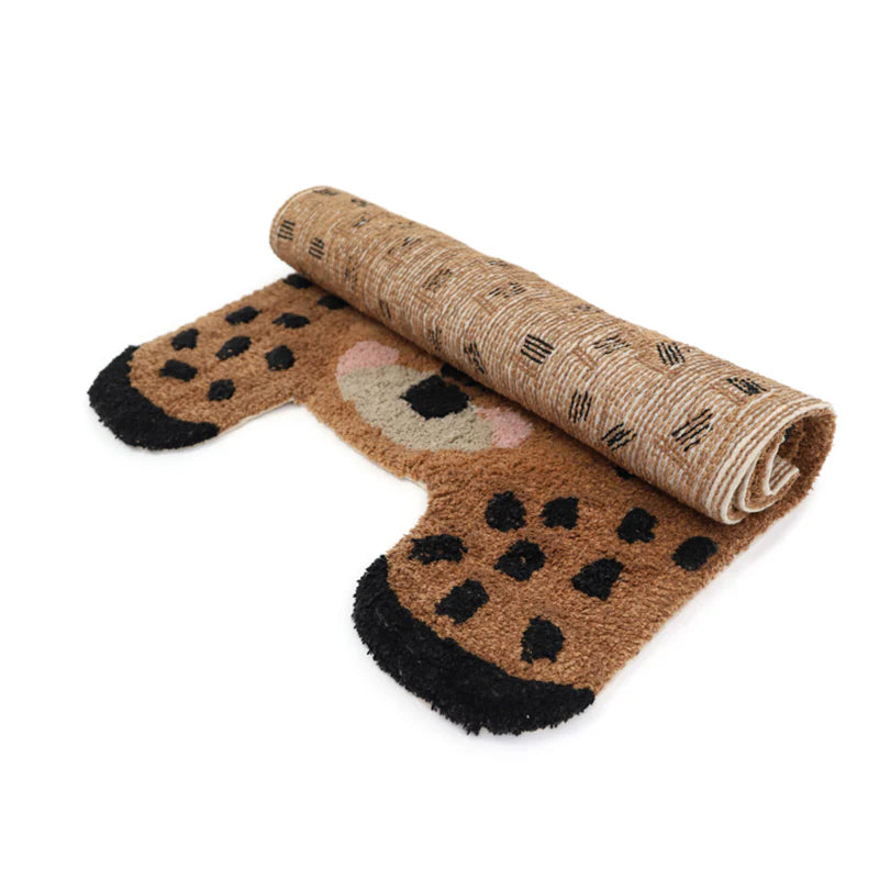 Nattiot Hand Tufted Little Cheetah rug