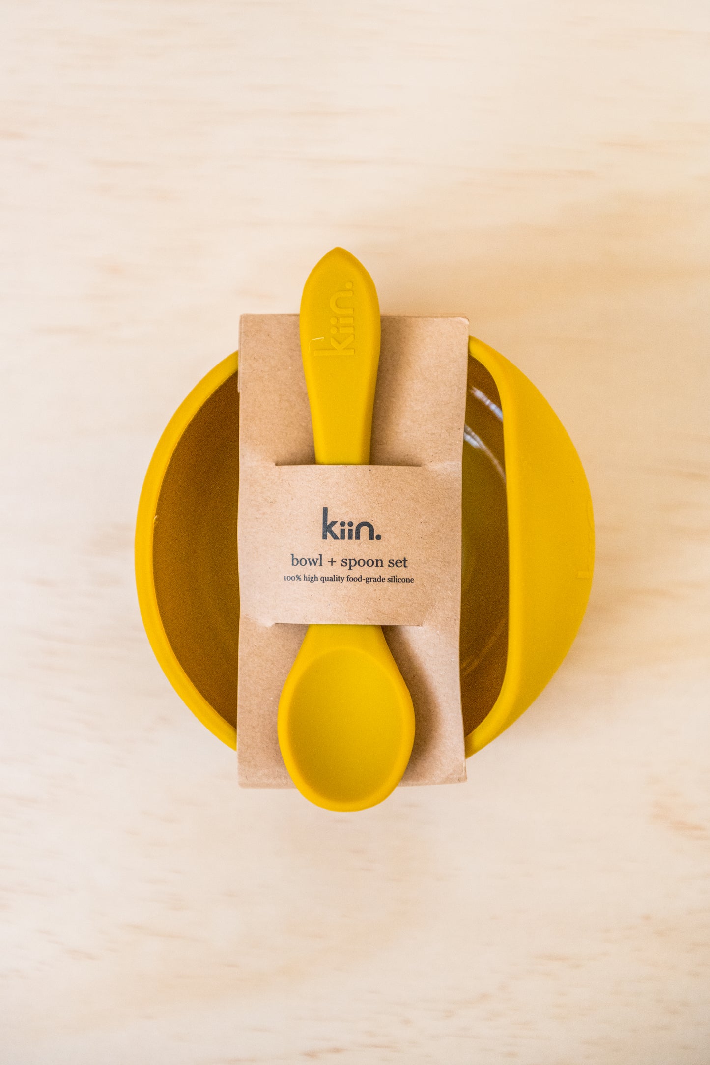 Kiin Baby Silicone Bowl + Spoon Set