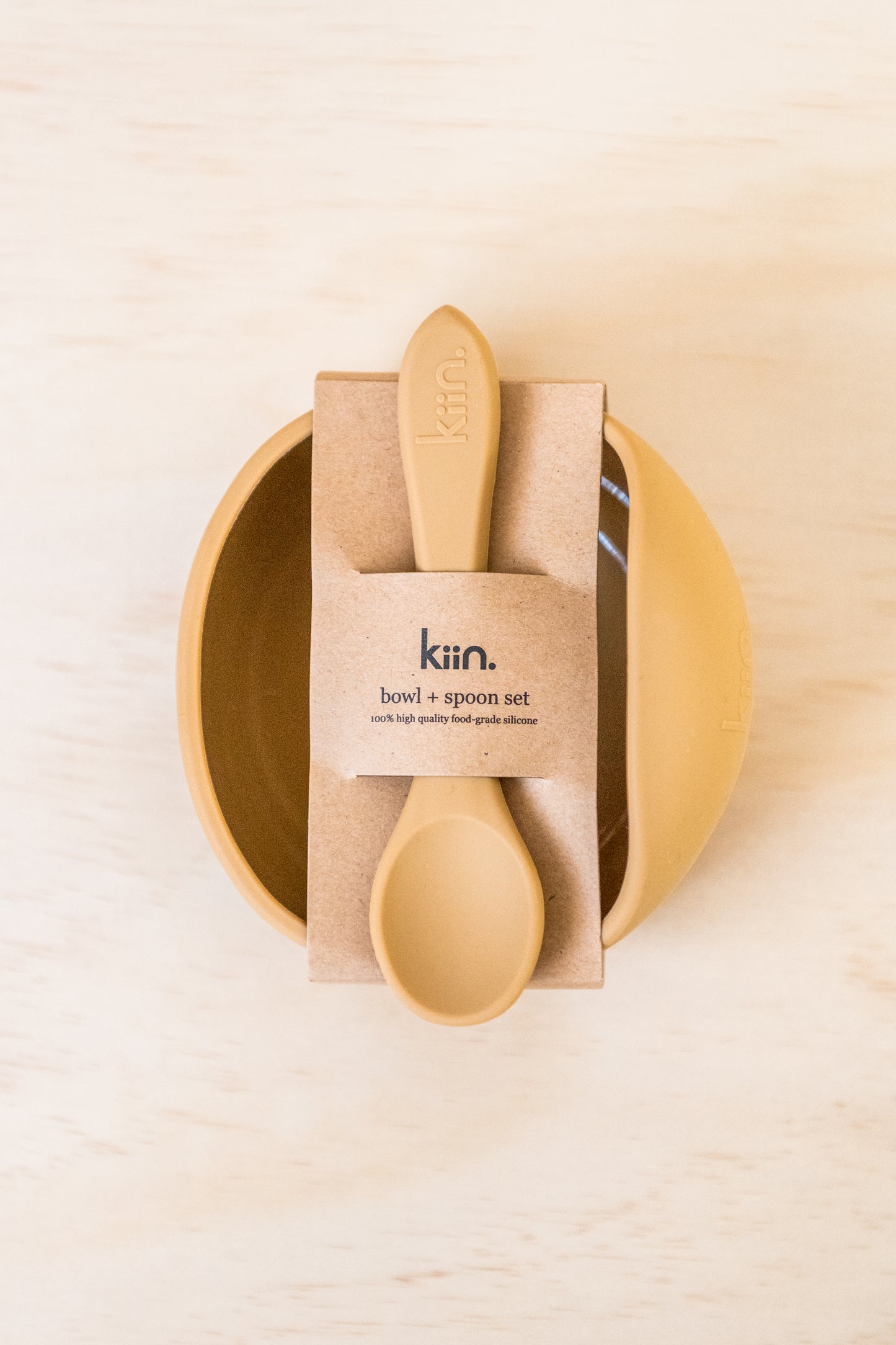 Kiin Baby Silicone Bowl + Spoon Set
