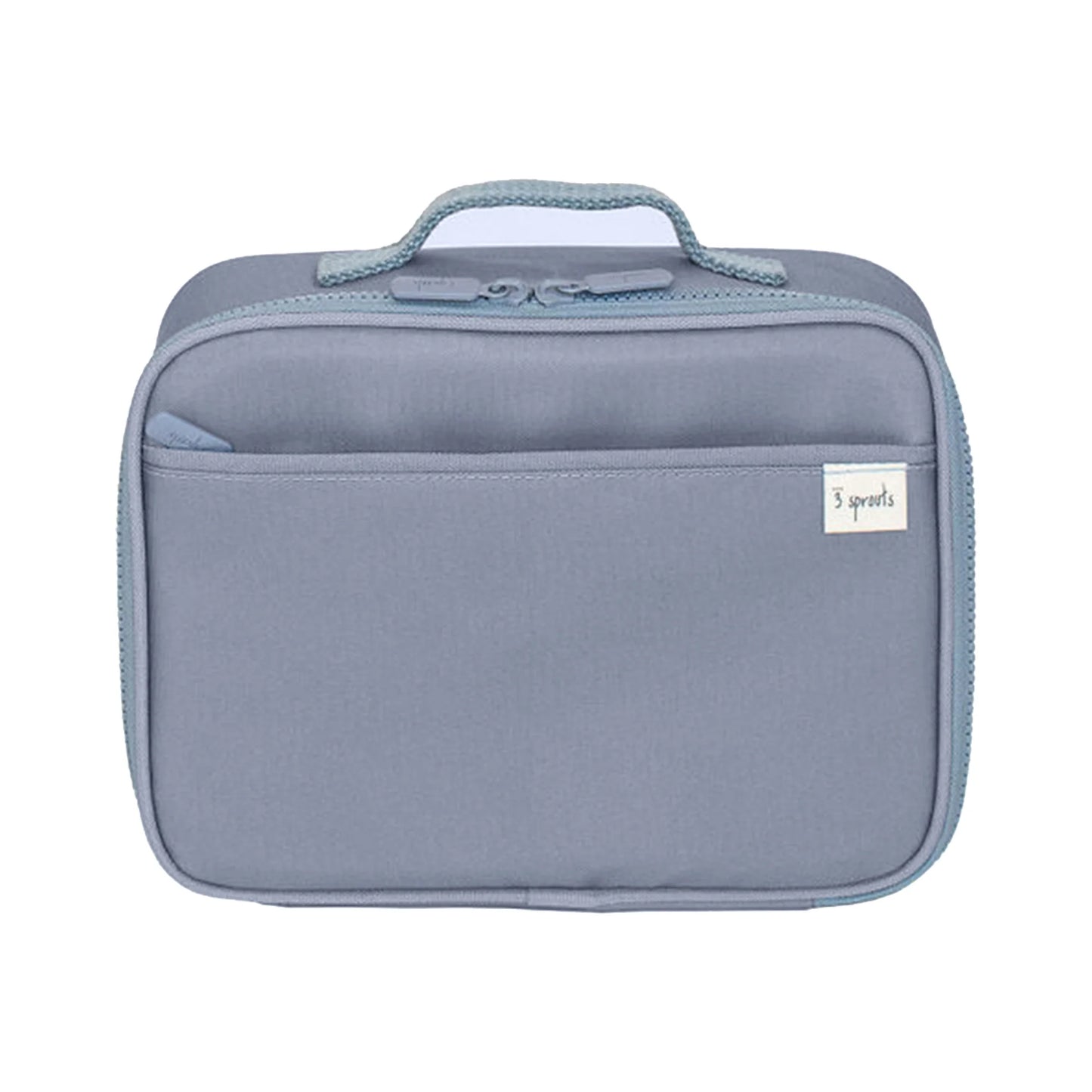 3 Sprouts Recycled Fabric Lunch Bag- Blue