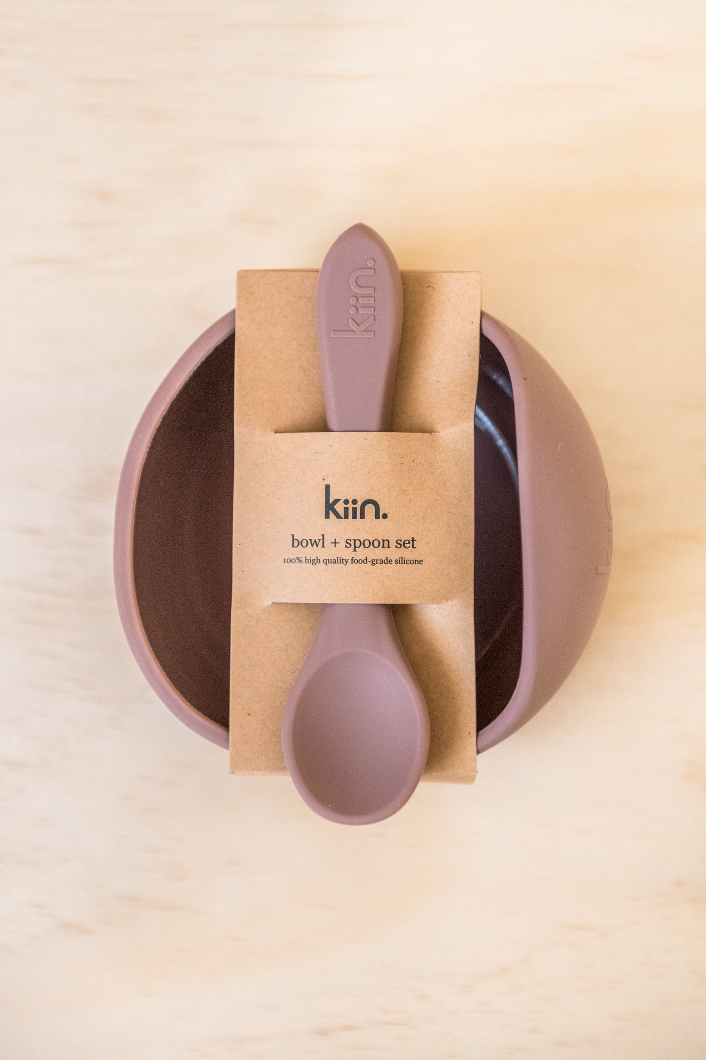 Kiin Baby Silicone Bowl + Spoon Set