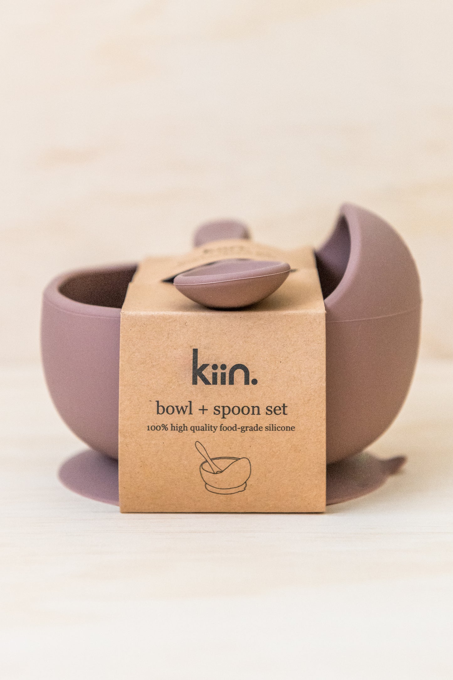 Kiin Baby Silicone Bowl + Spoon Set