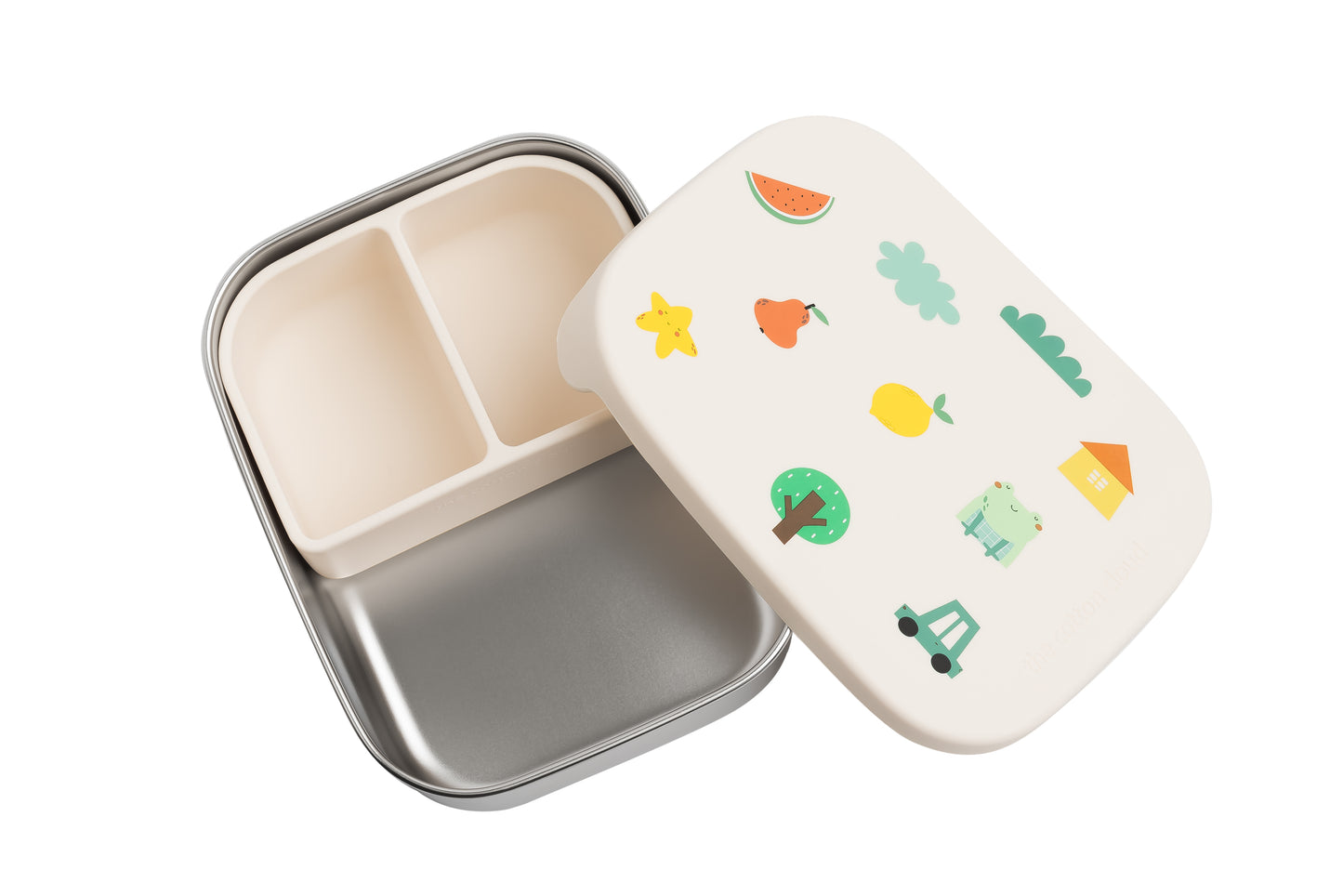 The Cotton Cloud stainless steel lunch box- Tiny Bits