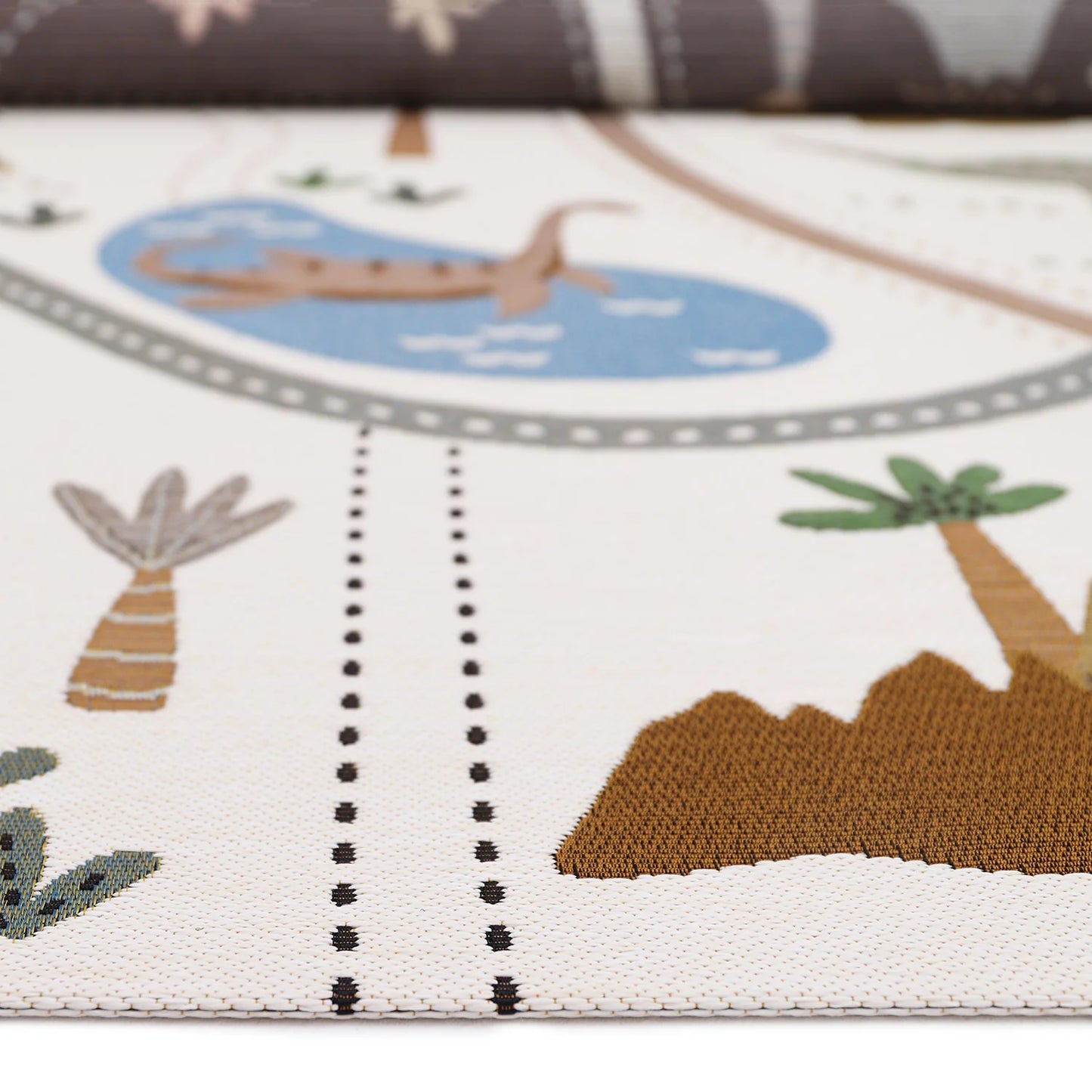 Nattiot Little Jurassic woven rug