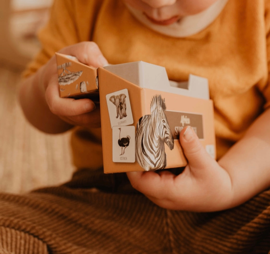 Modern Monty Africa snap & go fish (2 card games in 1)