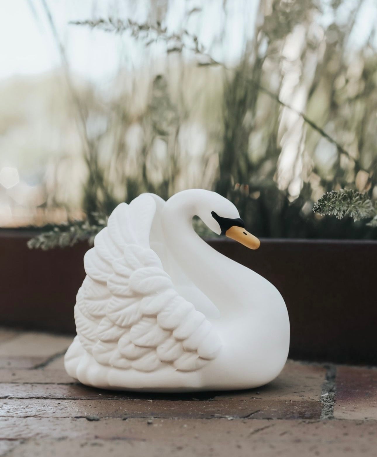 Natruba Natural rubber Bath Toy- Swan