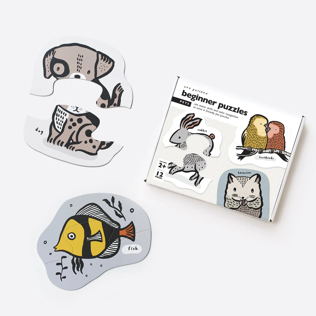 Wee Gallery Beginner Puzzles- Pets