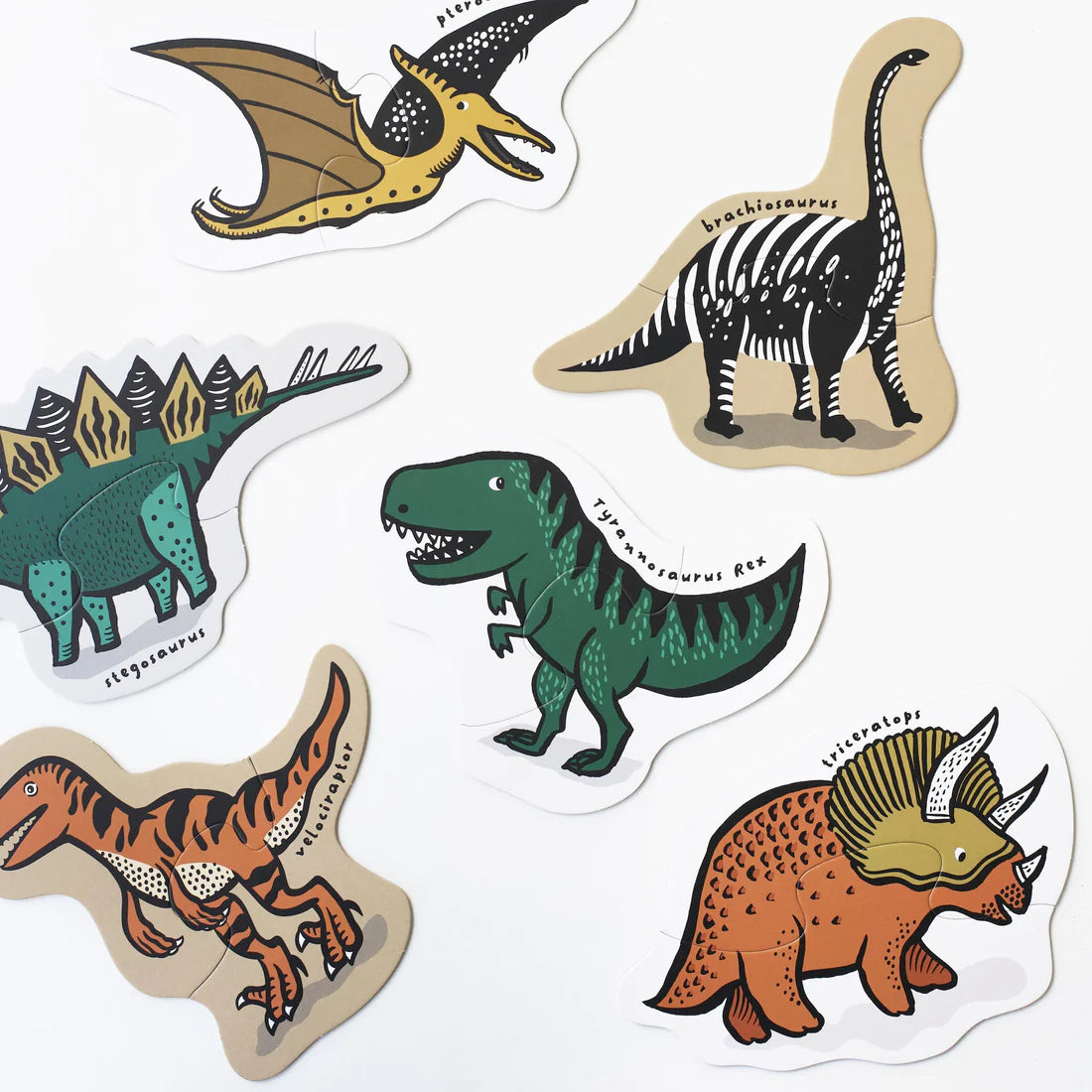 Wee Gallery Beginner puzzles- Dinos