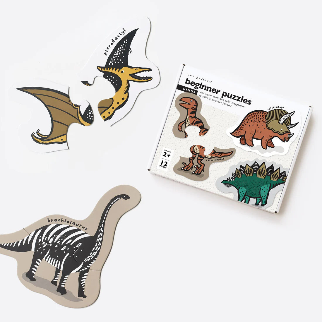 Wee Gallery Beginner puzzles- Dinos