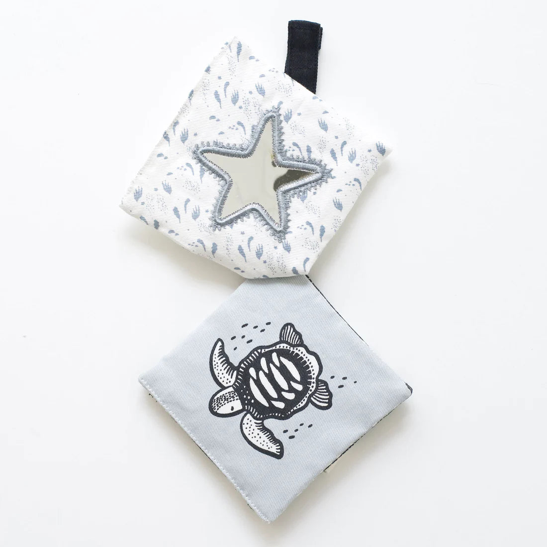 Wee Gallery Crinkle Pages Stroller Toy- Ocean
