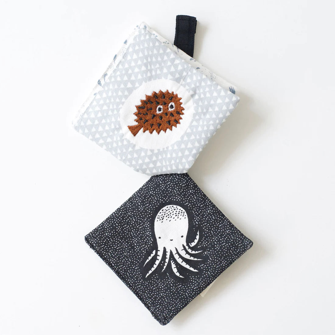 Wee Gallery Crinkle Pages Stroller Toy- Ocean