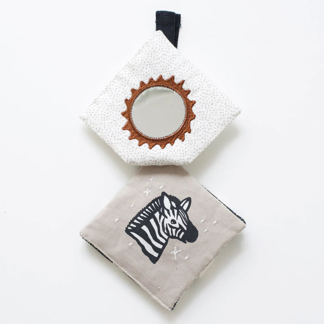 Wee Gallery Crinkle Pages Stroller Toy- Wild