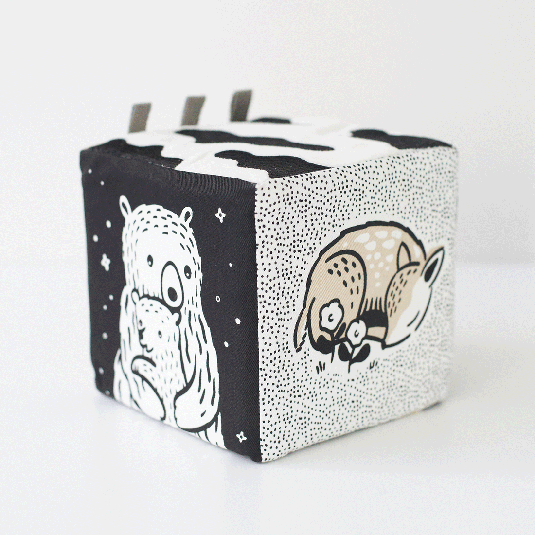 Wee Gallery Soft Block- Baby Animals