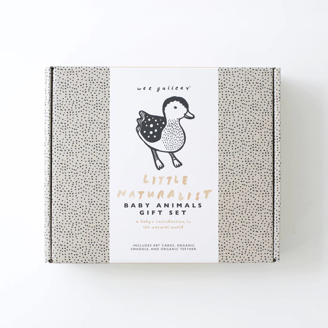 Wee Gallery Little Naturalist Gift Set- Baby Animals