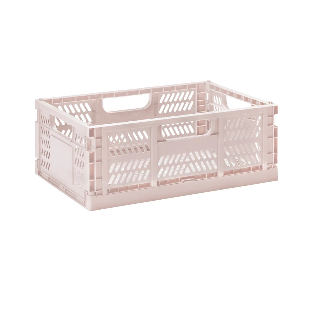 3 Sprouts Modern folding crate - Pink - 2 sizes available