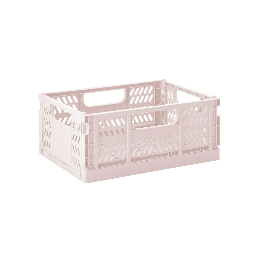 3 Sprouts Modern folding crate - Pink - 2 sizes available