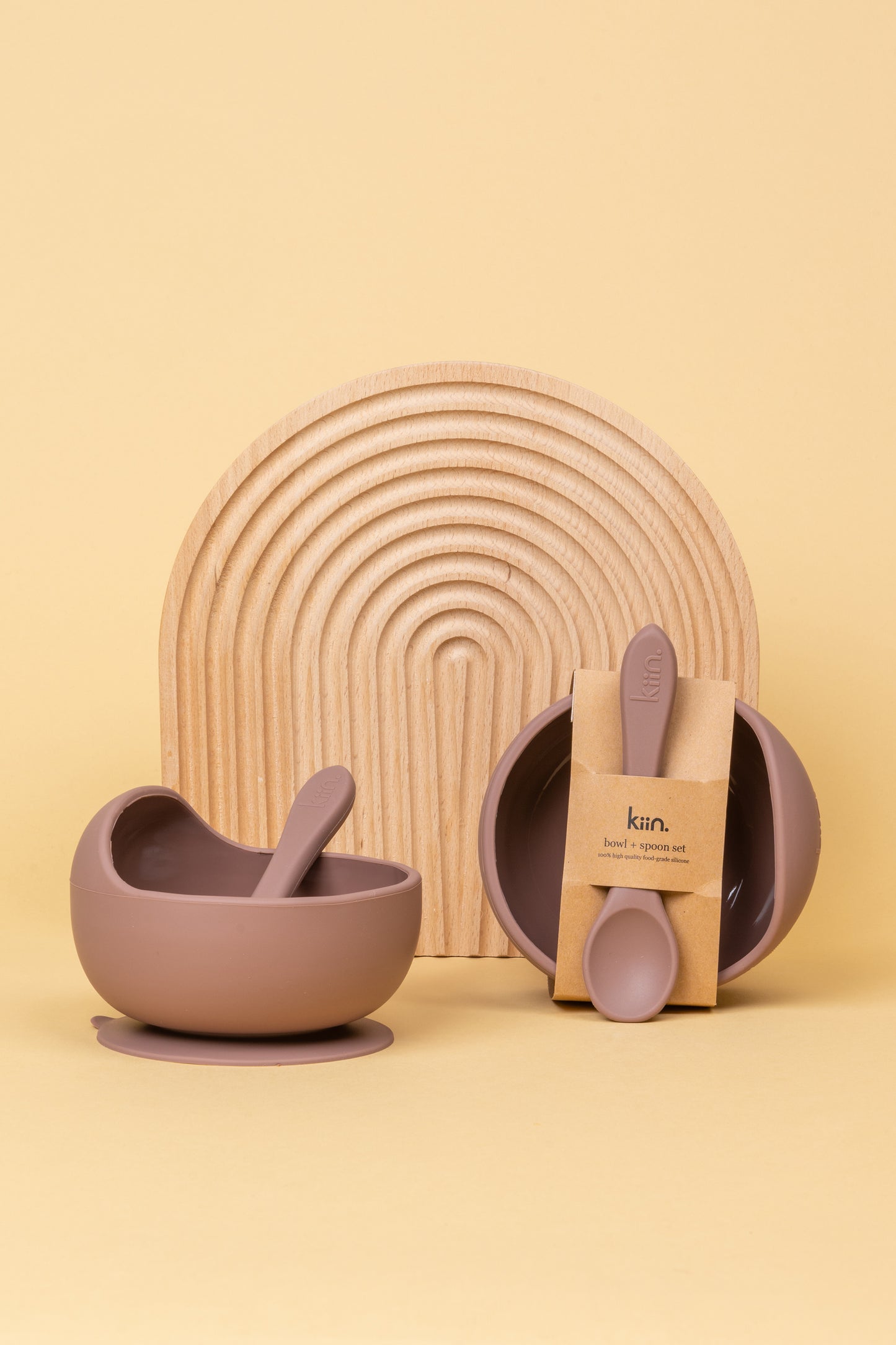 Kiin Baby Silicone Bowl + Spoon Set